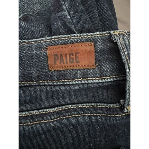 PAIGE Verdugo Ankle Denim Jeans Blue Size 25 - Picture 7 of 8